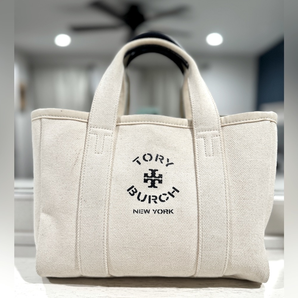 Tory Burch Canvas Tote Handbag